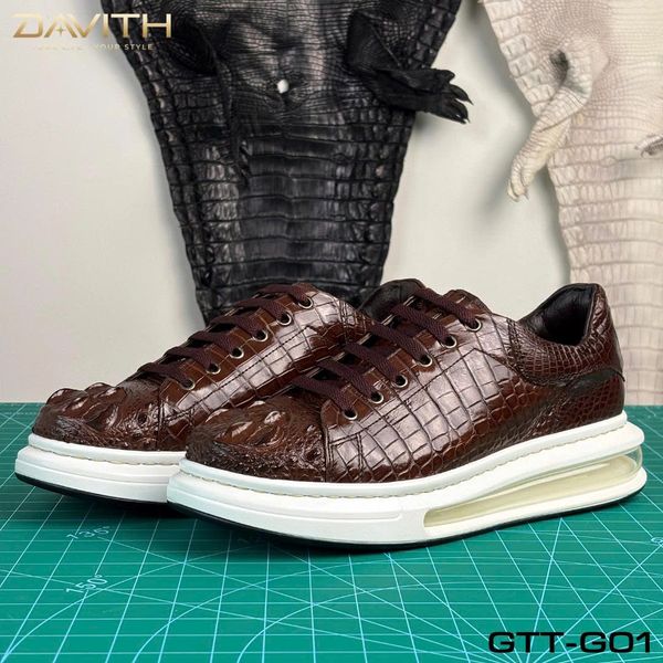 Giày thể thao cao cấp da gù cá sấu loại 1 - GTT-G01